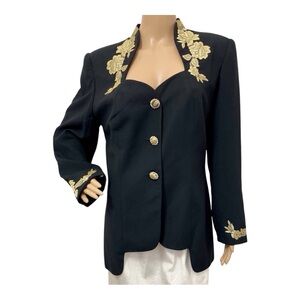 Solini Women's Black Blazer,12